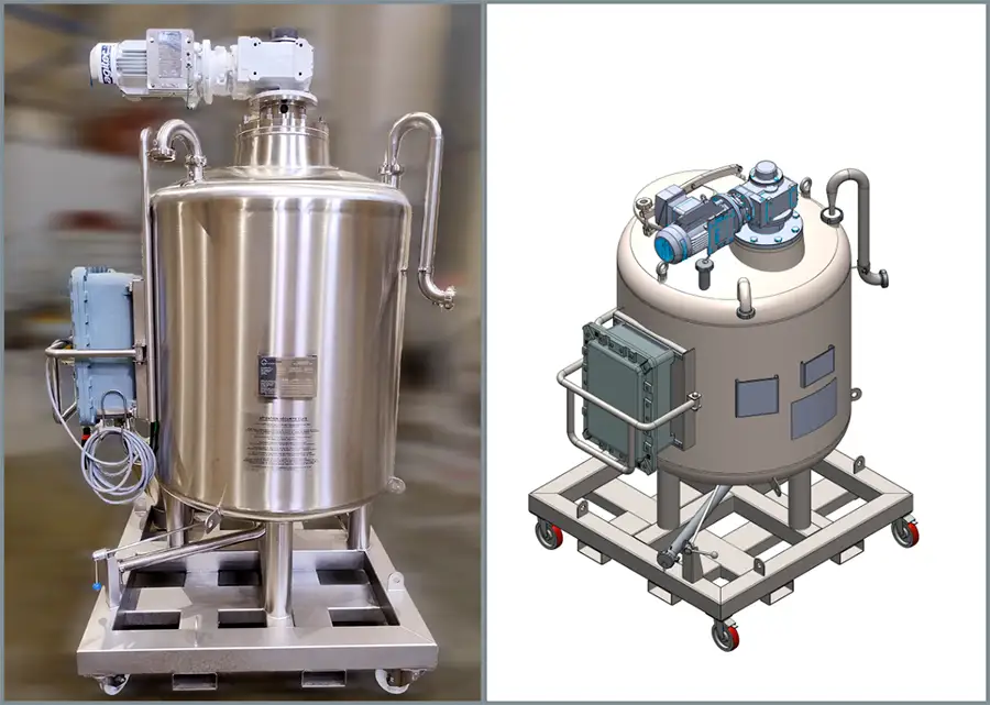 Stainless steel tanks