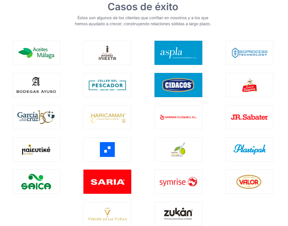 Empresas líderes en diferentes sectores confian en Parcitank para sus plantas de procesos