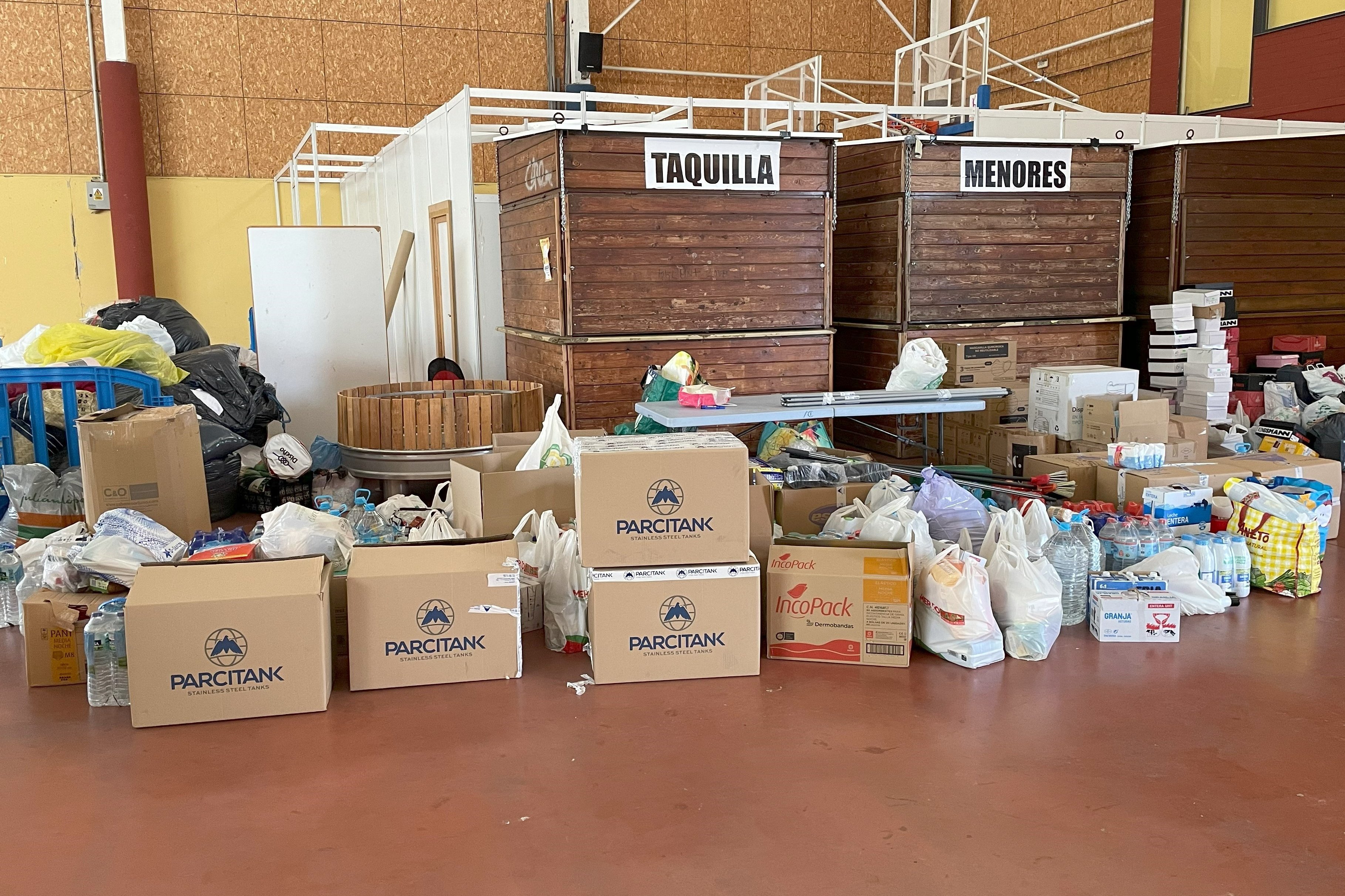 Parcitank y sus empleados, unidos en apoyo a los afectados por la DANA