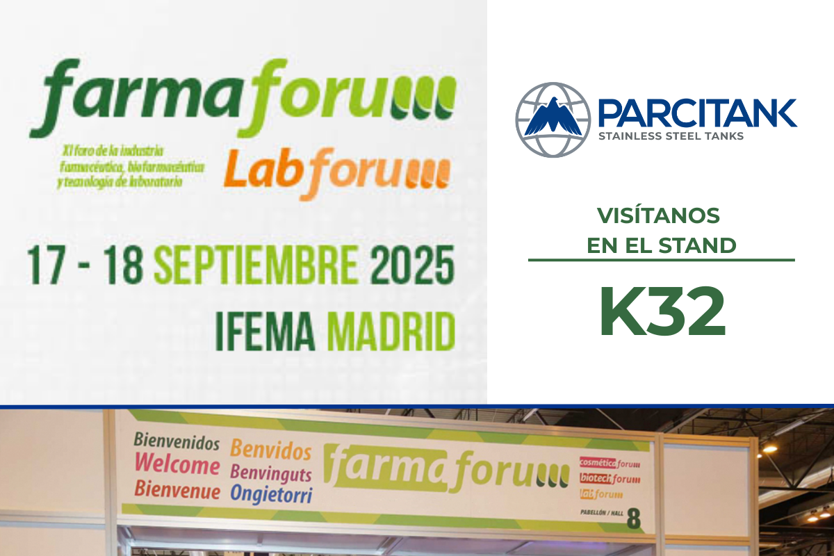 Parcitank participará como expositor en Farmaforum 2025