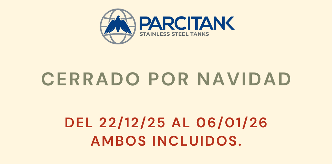 Parcitank will be closed for the Christmas holidays from 22 December to 6 January.
