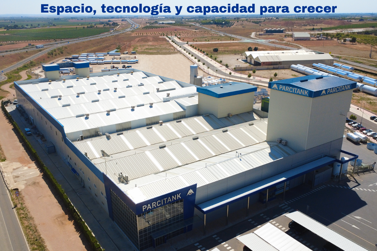 Parcitank industrial facilities: investment in space, efficiency and quality