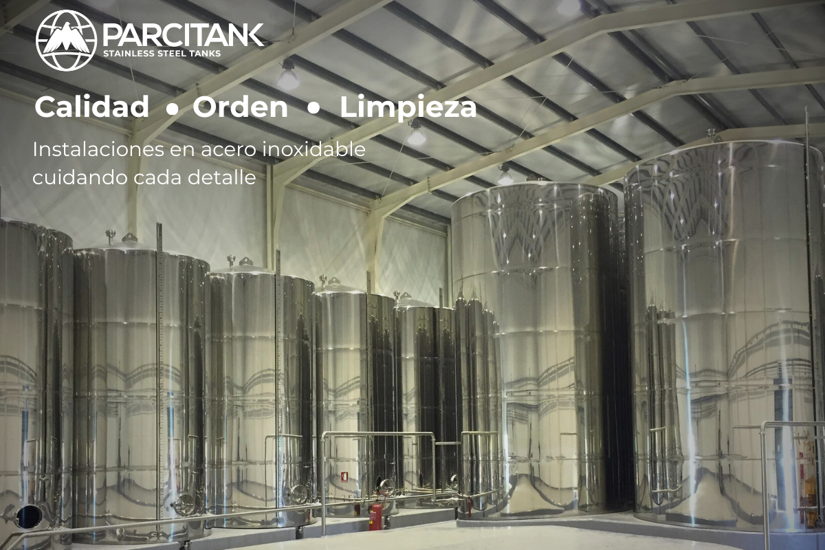 Quality, order and cleanliness: the basis of an efficient industrial facility at Parcitank