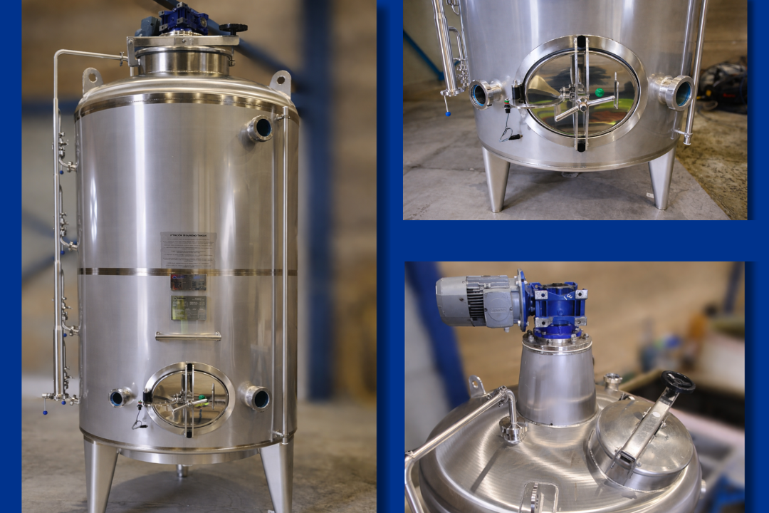 Manufacture of industrial tanks: the importance of paying attention to every detail