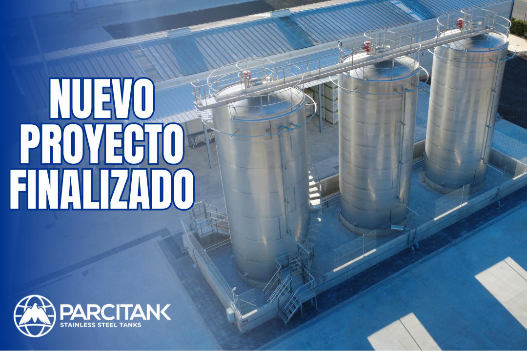 Parcitank finaliza la fabricación e instalación de tres tanques de almacenamiento de alcohol para Miramar Satie