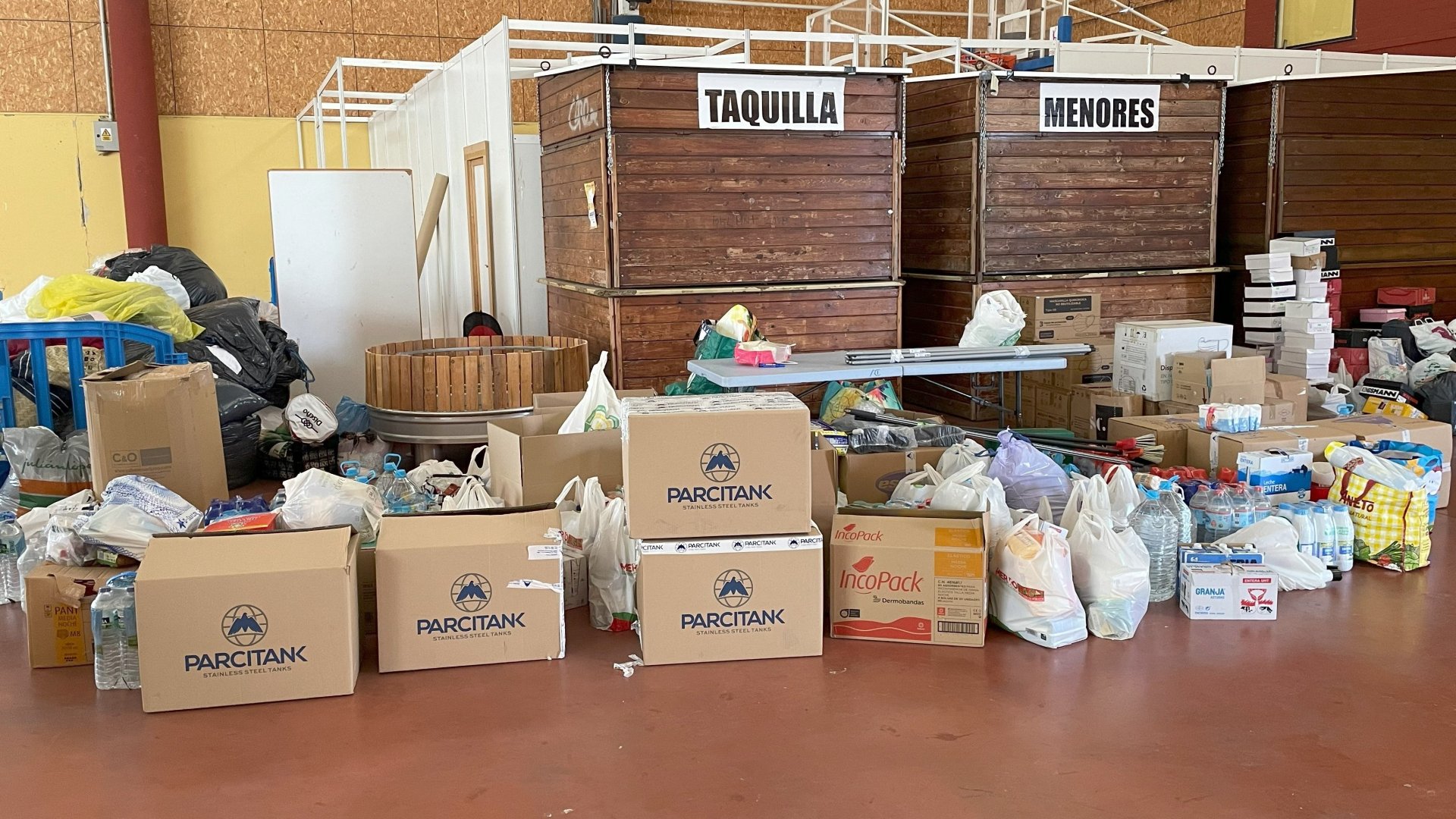 Parcitank and its employees, united in support of those affected by the DANA