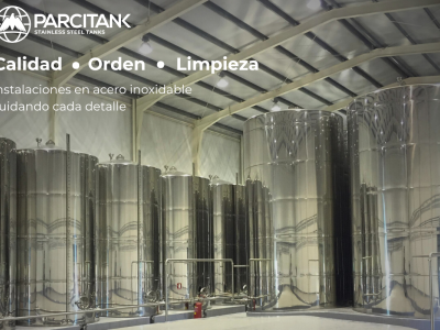 Quality, order and cleanliness: the basis of an efficient industrial facility at Parcitank
