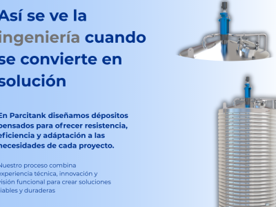 Industrial stainless steel tanks: design, efficiency and reliability | Parcitank